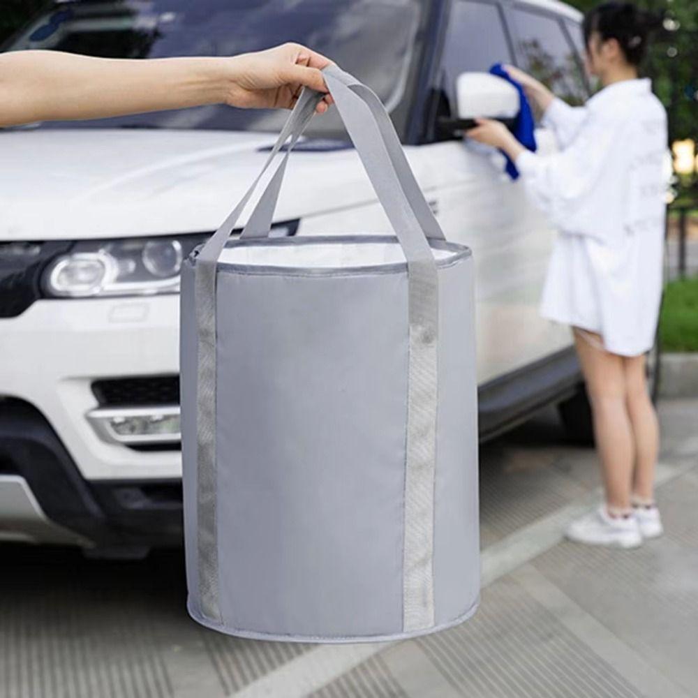 Portable Foldable Foot Washing Bag Anti-Leak Foot Bath Tub Bag Bucket for Soaking Feet Travel