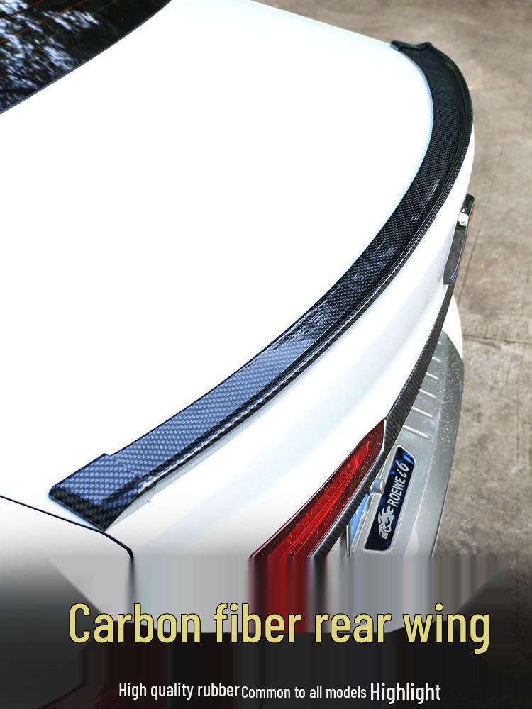 Universal No-Drill Rear Spoiler Wing Air Deflector