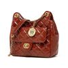 New Bag Top Layer Cowhide Bag Tmall Elf Xiaoxiang Style Fashionable and Versatile One Shoulder Crossbody Women's Bag