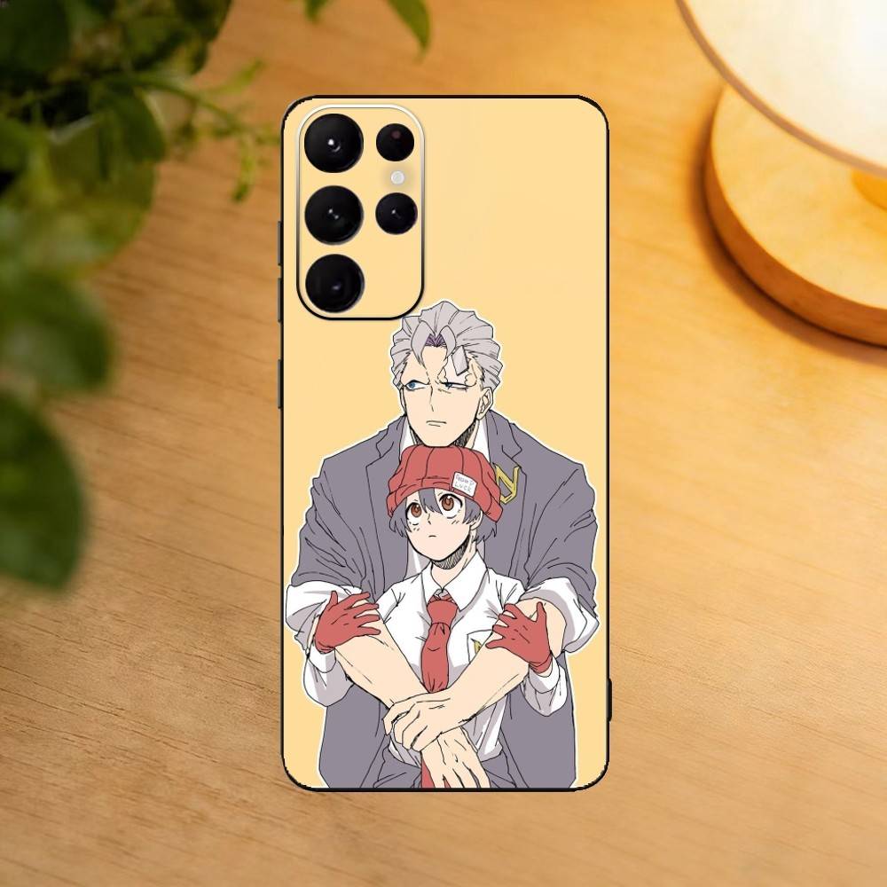 Anime Undead Unluck Andy Phone Case For Samsung S25,24,23,22,30,21,10,9,Ultra,Plus,Lite Soft Black Case