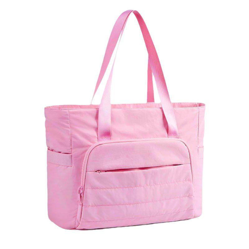 Handbag with Yoga Mat, Shoulder Strap, Quilted Shoulder Bag, Handbag for Travel, Work, Fitness