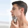 New 6-blade men's shaver 6D LCD digital display Shaver six-in-one multi-function shaver
