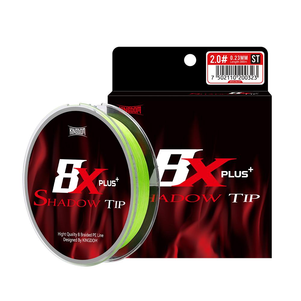 Kingdom Fishing Lines 8 Stränge geflochtene PE-Leine, supersteif und stark, 150 m, 300 m