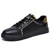 New board shoes men's spring casual Korean version of trendy leather shoes men's simple and versatile European station little white men's shoes