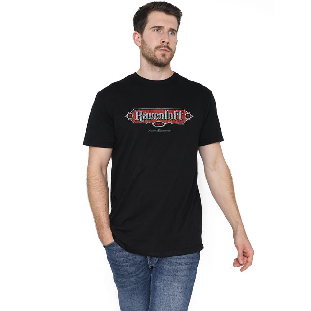 Dungeons & Dragons Mens Ravenloft Retro T-Shirt