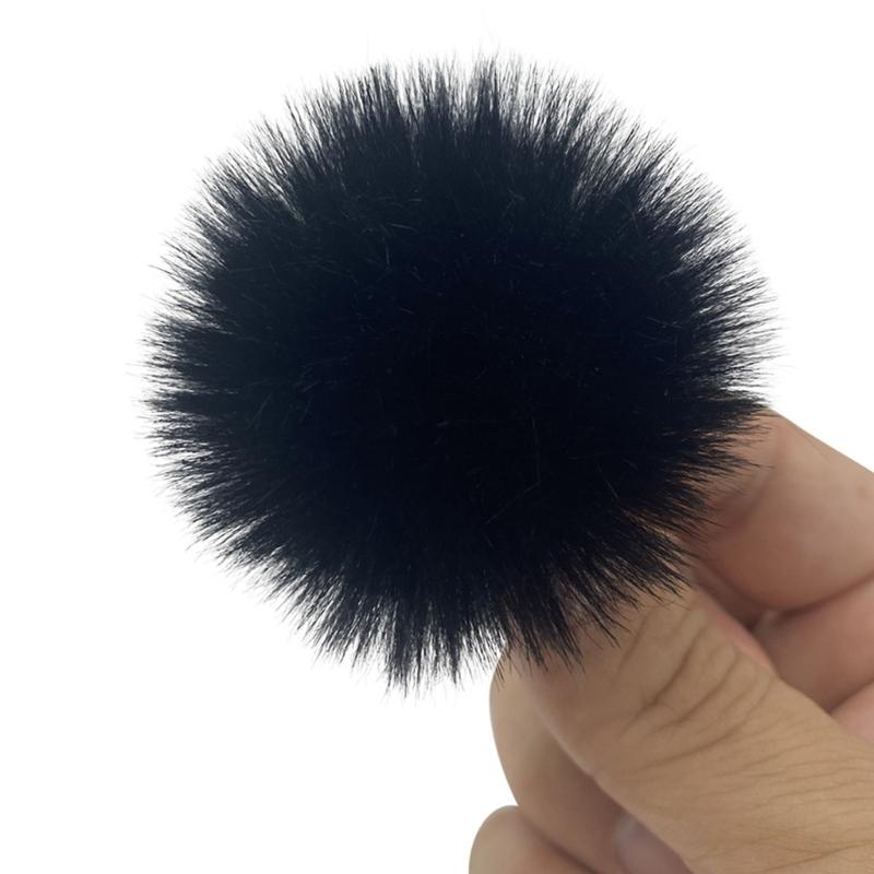 Outdoor Microphone Furry Windscreen Muff Microphone Furs Wind Cover for LARK 150 Lavalier Microphone Windscreen