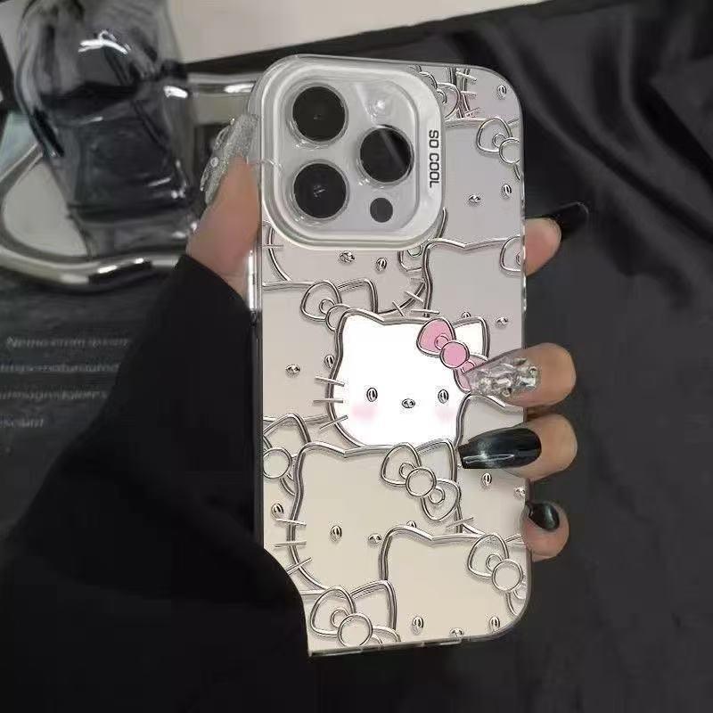 

Мультяшный чехол Hello Kitty для iPhone 13X/14Plus/15Pro/16ProMax iPhone XS Max