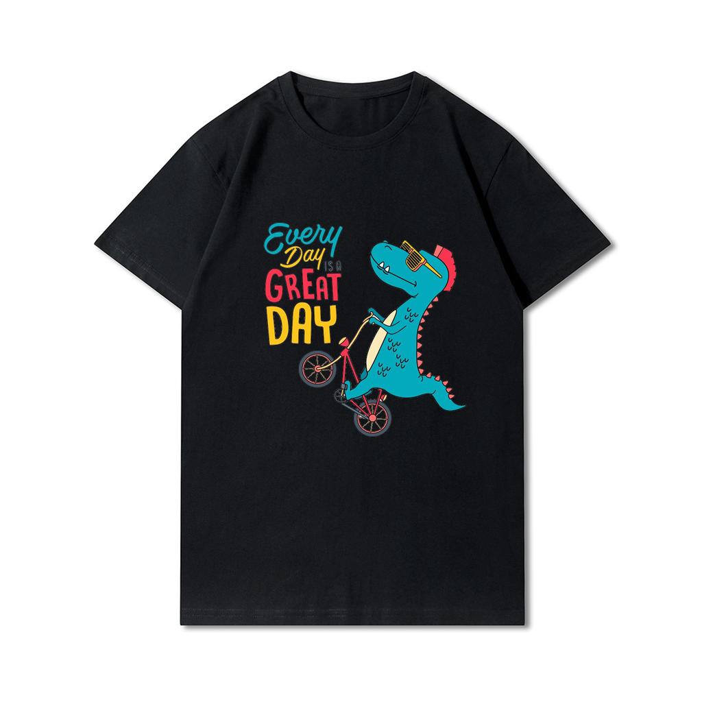 Pivosaurus Casual Loose Oversized Y2k T-shirt Men Women High Quality Cotton Short Sleeve Men Women Black Short Sleeves Female Male Clothing