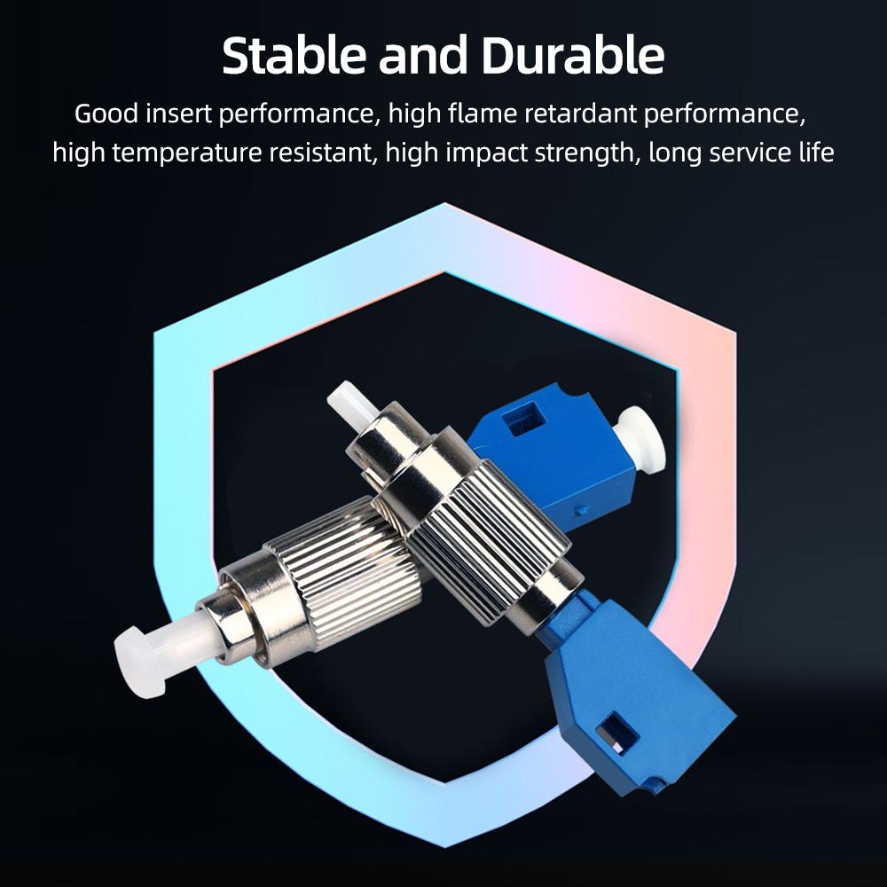 Visual Fault Locator   Adapter   Optic Connector SC Male To LC Female Optical   Adapter Stable Performance Low Loss
