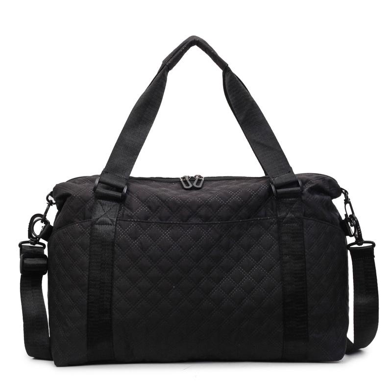 Multi-purpose Travel & Gym Tote: Wet/Dry Separation, Large Capacity, Yoga/Sports/Maternity Carry-on with Single Shoulder Strap