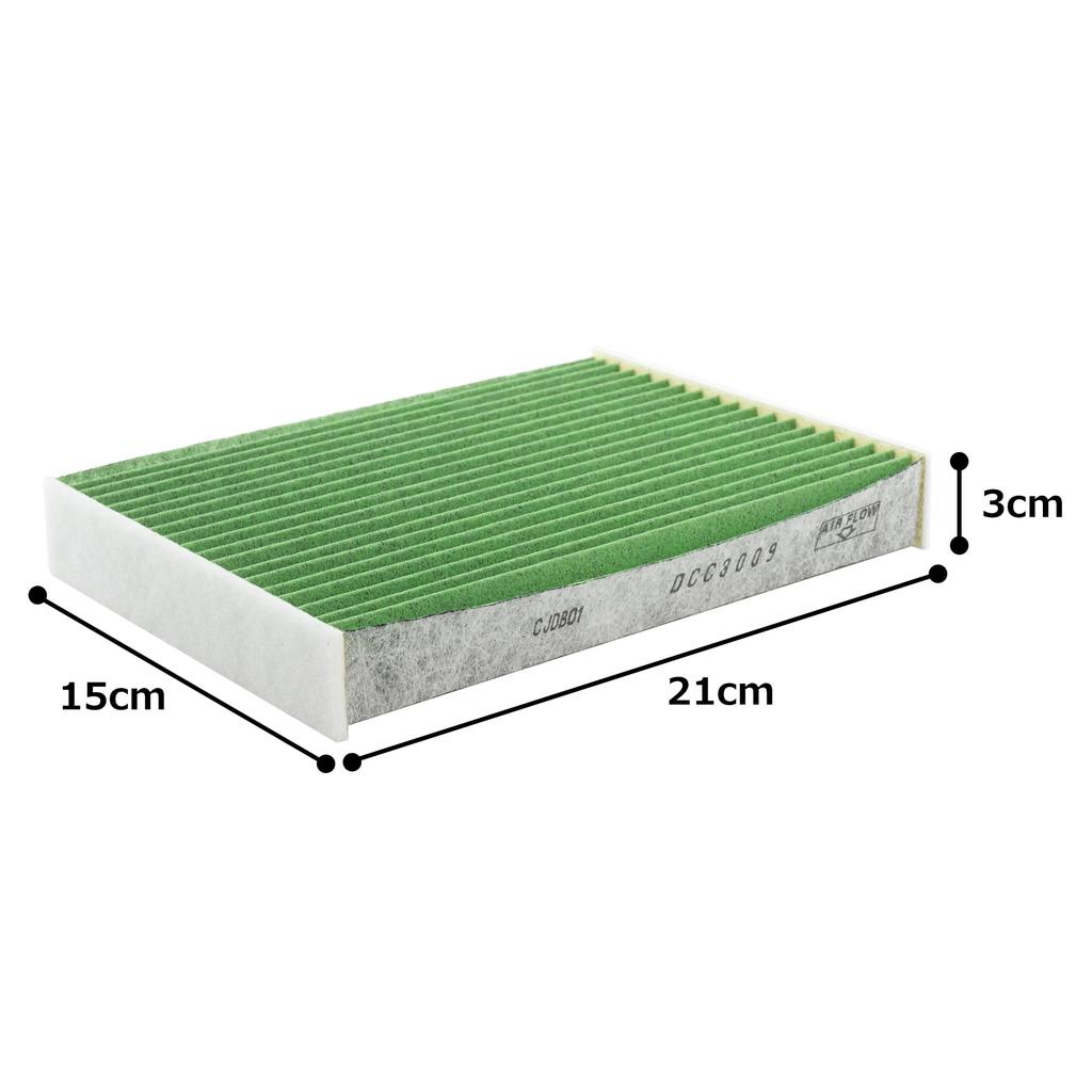 Denso DCC3009 Clean Air Filter, Model Number: 0145353930