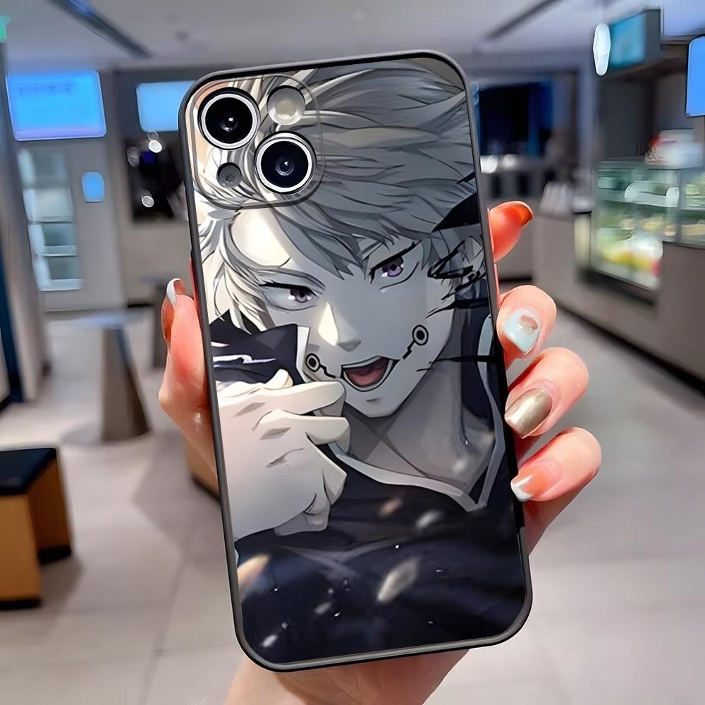 Jujutsu Kaisen Anime Inumaki Toge Phone Case Matte Translucent For IPhone 15 Pro 16 Pro Max 13 11 12 14 Xs X Xr 7 8 Se Cover