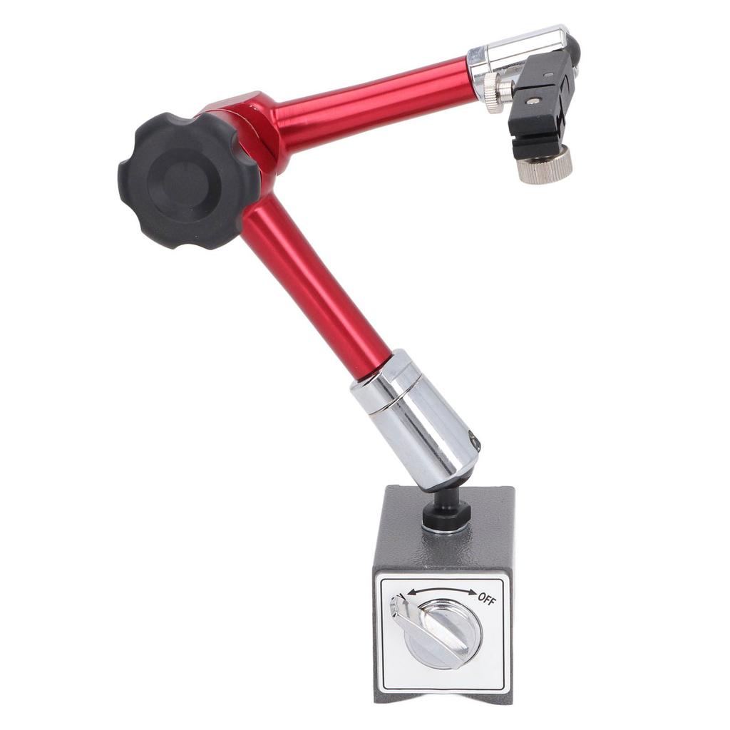 Soporte de base magnética universal ajustable con brazo flexible, brazo hidráulico para dial digital