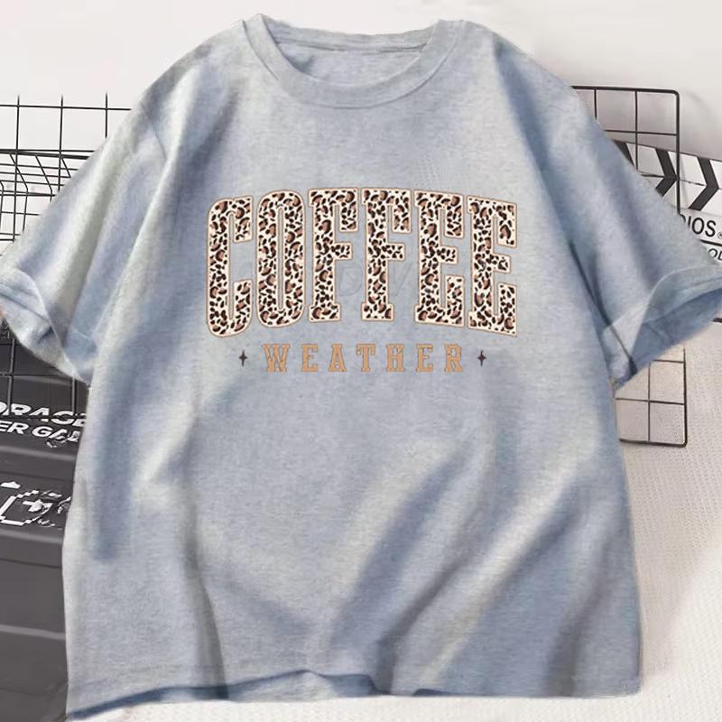 Unisexs Unisexs Books And Coffee Tshirt Retro Casual Short Sleeve Tee Book Coffee Lover Gift Short Sleeve Top For Daily Wear