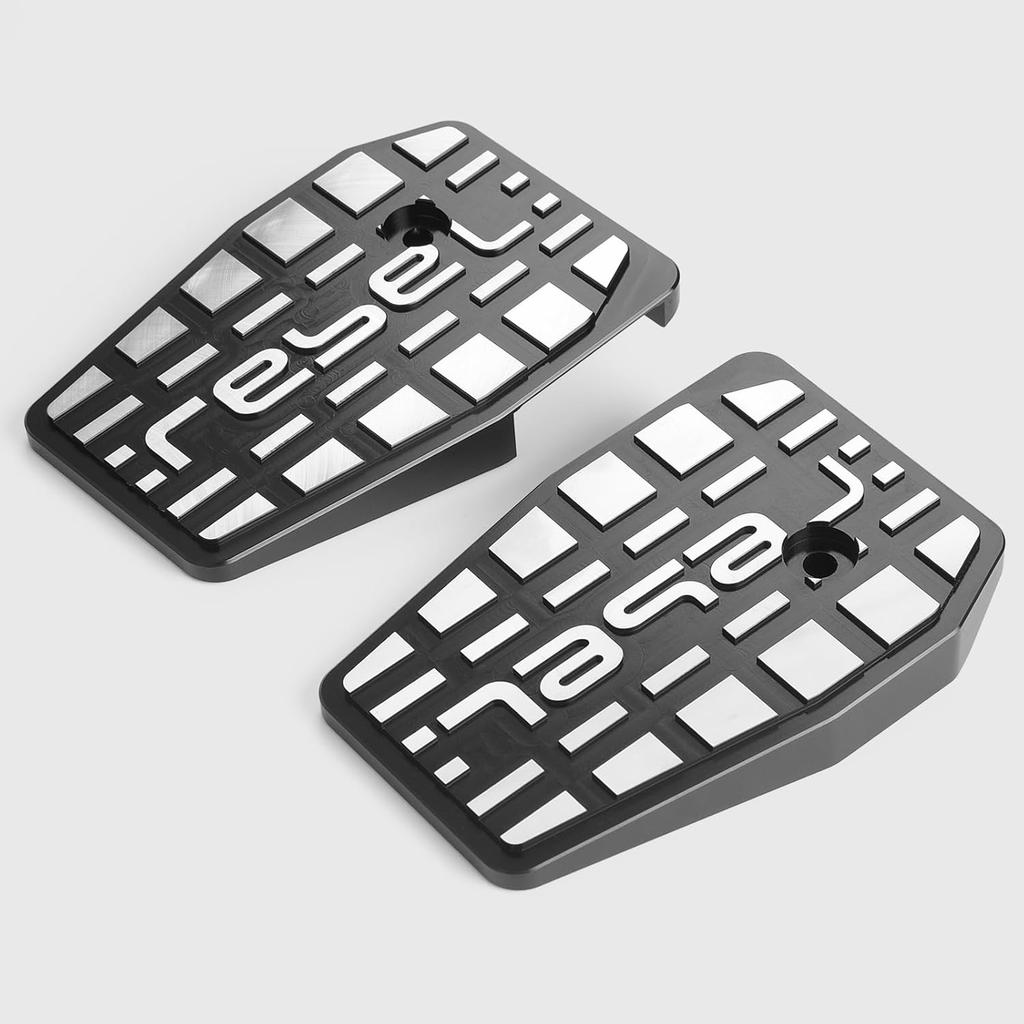 Motorcycle Footpeg Aluminum Front Rider Floorboards Foot Pegs Footboard Accessory Kit Fit for Ho&n&da Rebel 250 Rebel CMX 500 Rebel 300 CMX 250 CMX