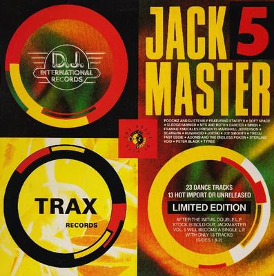 LP Record VARIOUS  Jackmaster 5 JACKLP505 Westside Record 1990 UK Dance  Electronica Used