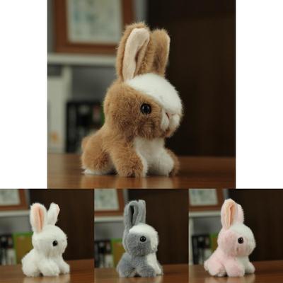 And Fluffy Soft Rabbit Keychain Plush Bunny Toy Bag Accessory For Birthday Gifts
