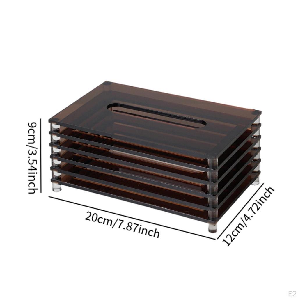Acrylic Tissue Dispenser Box