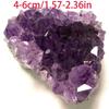 Quartz Natural Amethyst Geode Druzy Crystal Cluster Healing Specimen Decor