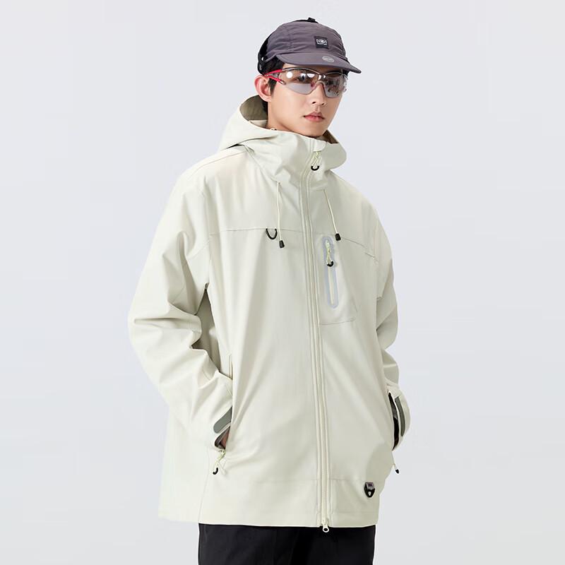 MINISO Men's Autumn Outdoor Triple-Protection Hooded Jacket