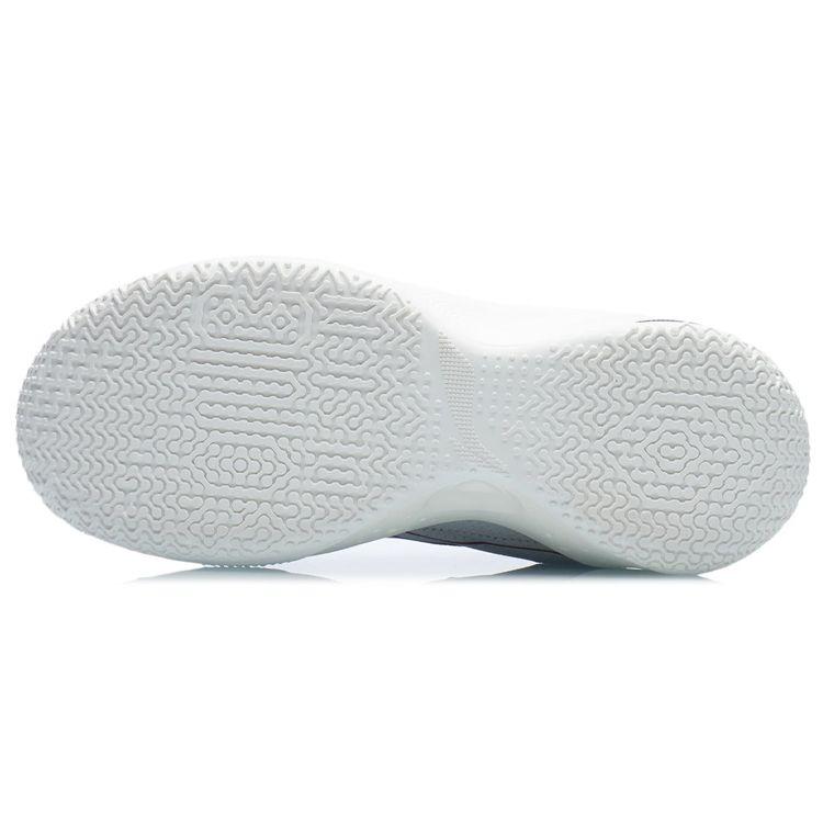 Li-Ning Sound Speed 9 Durable Non-Slip Mid-Top Basketball Shoes Men Sneakers White Black ABAR039-1