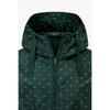 Emporio Armani Men S Eagle Pattern Nylon Hooded Jacket 26 S S A516110030 