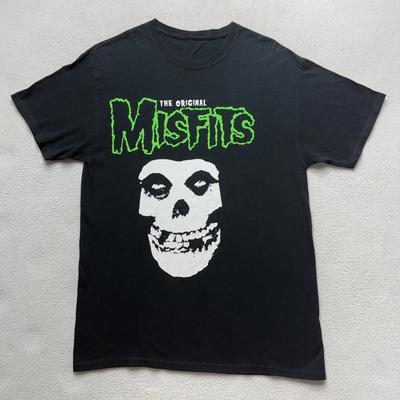 Misfits 2019 Tour T-Shirt Original Tour Merch Double Sided Sz Small