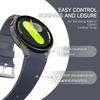 Cinturino in Silicone+Pelle per Samsung Galaxy Watch 7 6 5 4 FE 40mm 44mm Braccialetto Cinturino Orologio 6 4 Classic 43/47mm 42/46mm Correa