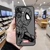 Marvel Spiderman Coolt Telefonfodral för Apple iPhone 16e 15 16 14 Plus 13 Mini 12 13 11 17 Pro Max 17 Air XS Max 7 8 Mjukt Fodral