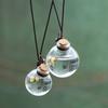 Car Perfume Bottle Perfume Pendant Household Storage Bottle Air Freshener With Flower For Essential Oils Auto Ornament
