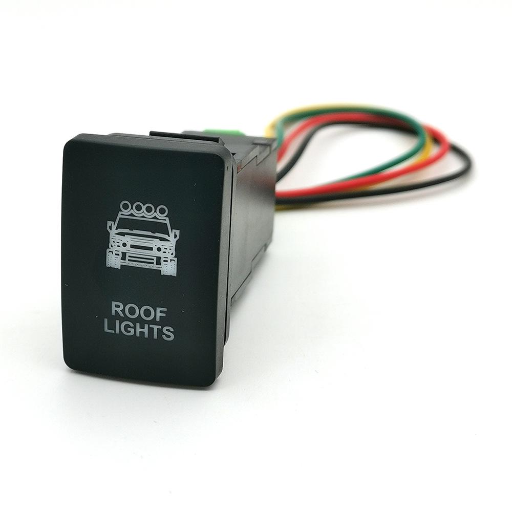 Toyota Blue Anti-skid Off-Camera Roof Spotlight Switch Kit