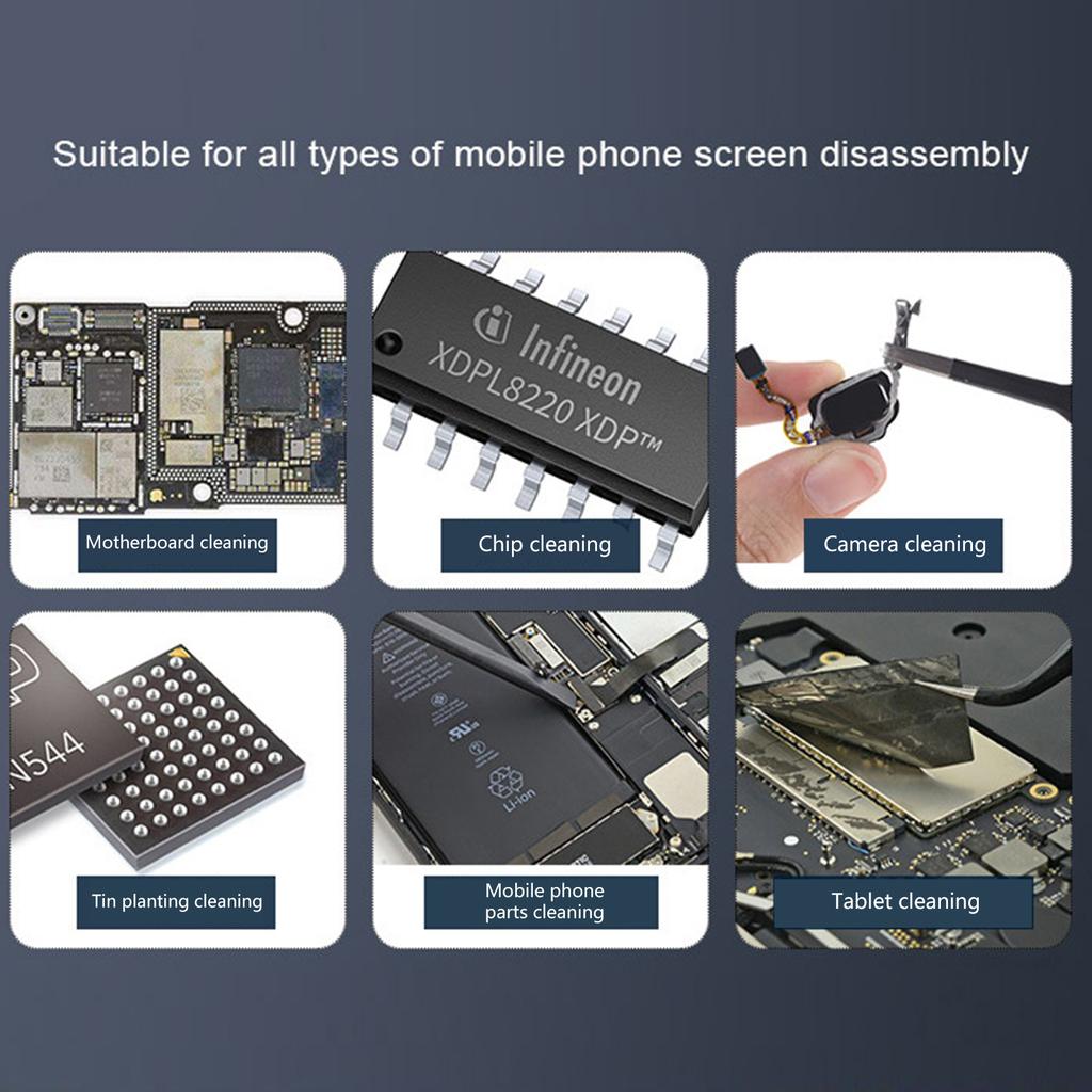 Anti-Static ESD Safe Cleaning Brush for Mobile Phone BGA Mother board Repair Part for Keyboards, Phone Repair Part