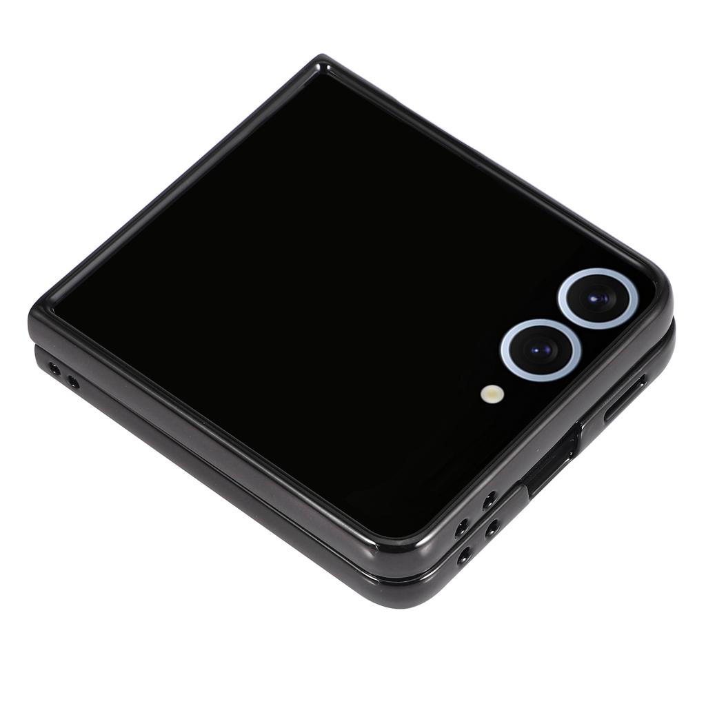 Für Samsung Galaxy Z Flip7 5G Hülle PC Glitzernde Glitzer Handy Rückseite
