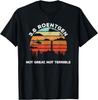 Tschernobyl 3,6 Röntgen Nicht Großartig, Nicht Schrecklich Retro Sonnenuntergang T-Shirt
