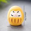 Japanische Keramik Daruma Statue Daruma Stehaufmännchen Handwerk Glücksbringer Ornament Landschaft Daruma Puppe Fengshui Heimdeko Geschenk