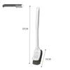 Punch-Free Wall-Mounted Soft Bristle Toilet Brush with Long Handle