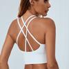 New solid color beauty back yoga bra, nude beauty back sports underwear