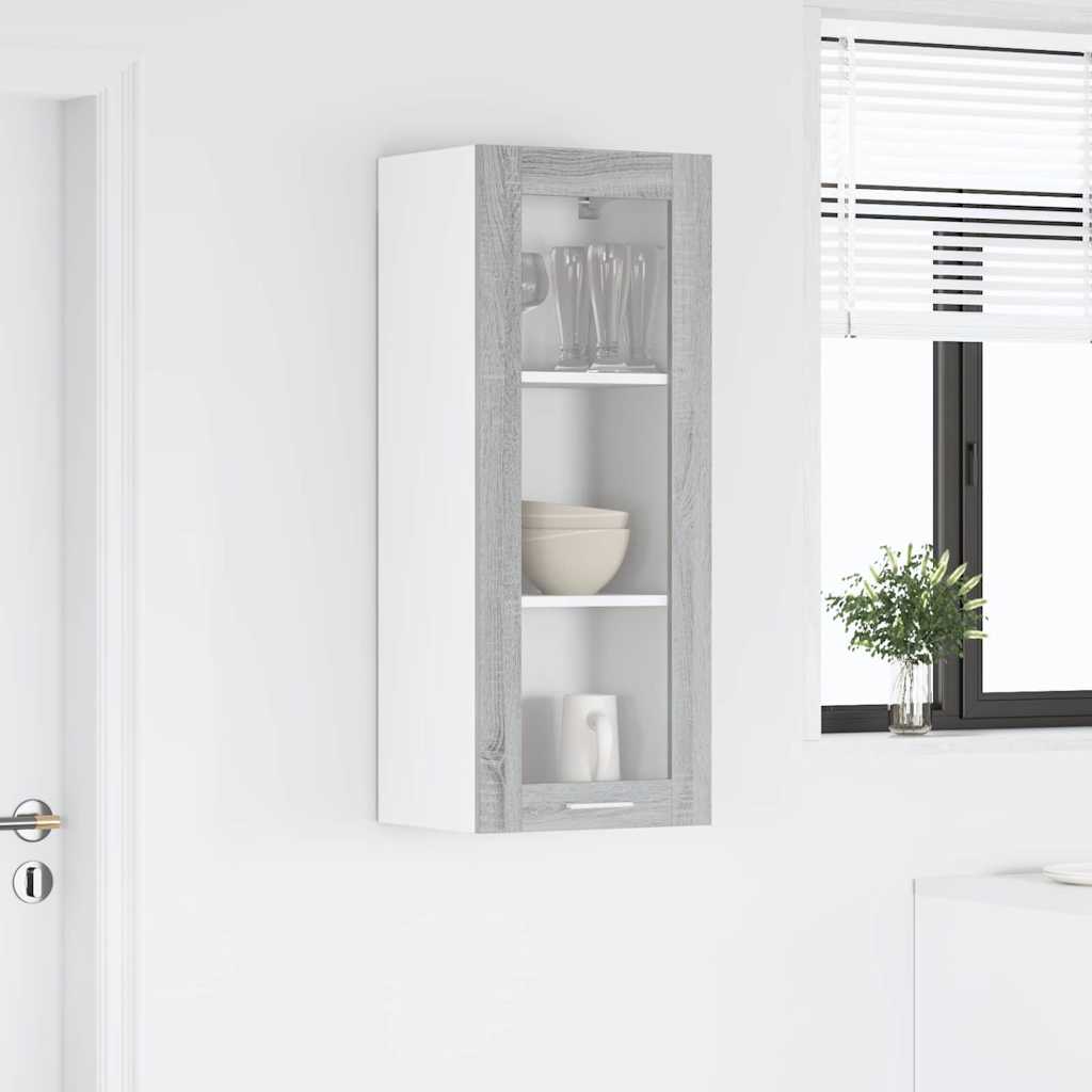 Hanging Cabinet Grey Sonoma 40 X 31 X 100 Cm Particleboard