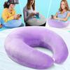 Gaming Pillow Ergonomic U-Shaped Lap Pillow with Elbow Rest for Adults & Kids, Arm Support Pillow for Crocheting, Reading