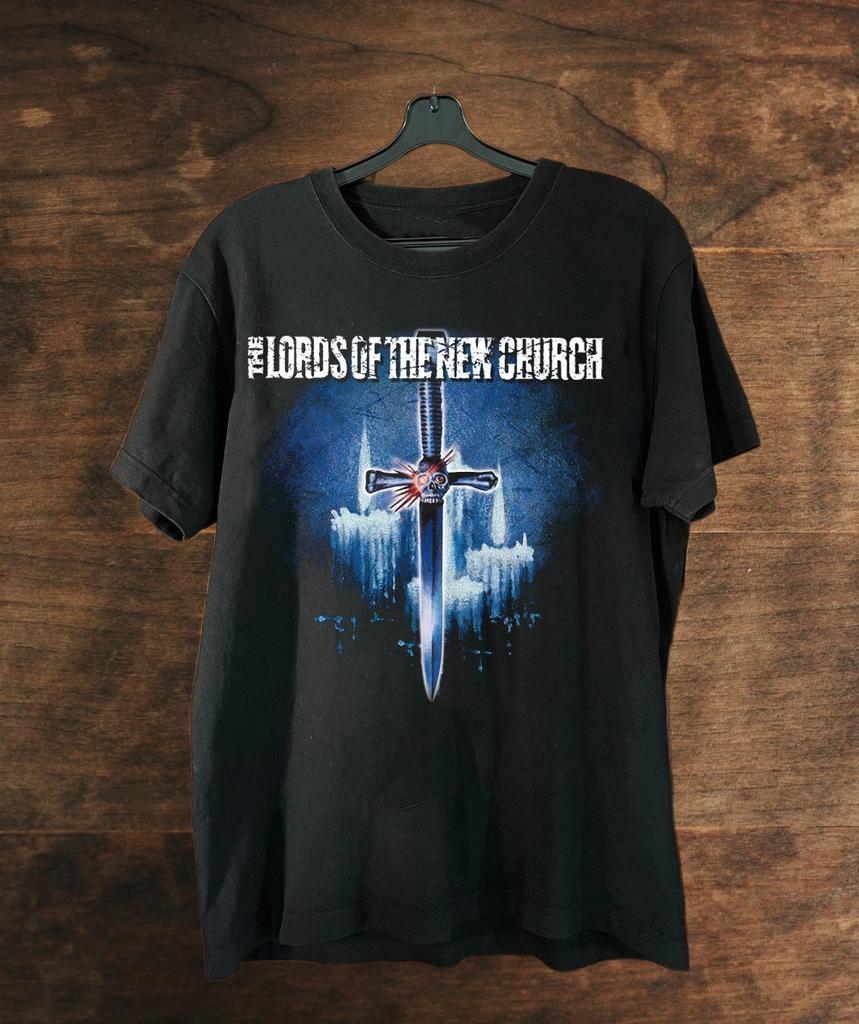 THE LORDS OF THE NEW CHURCH Is Nothing Sacred Shirt Black Unisex S-5XL EM1398 Unisex T-Shirt