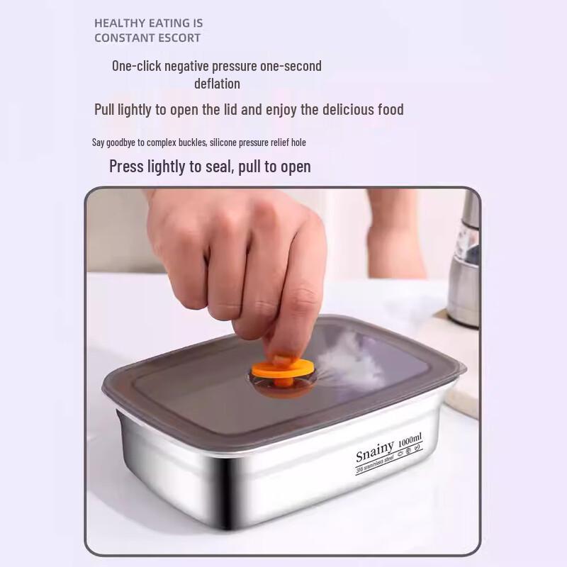 316 Stainless Steel Food Storage Container