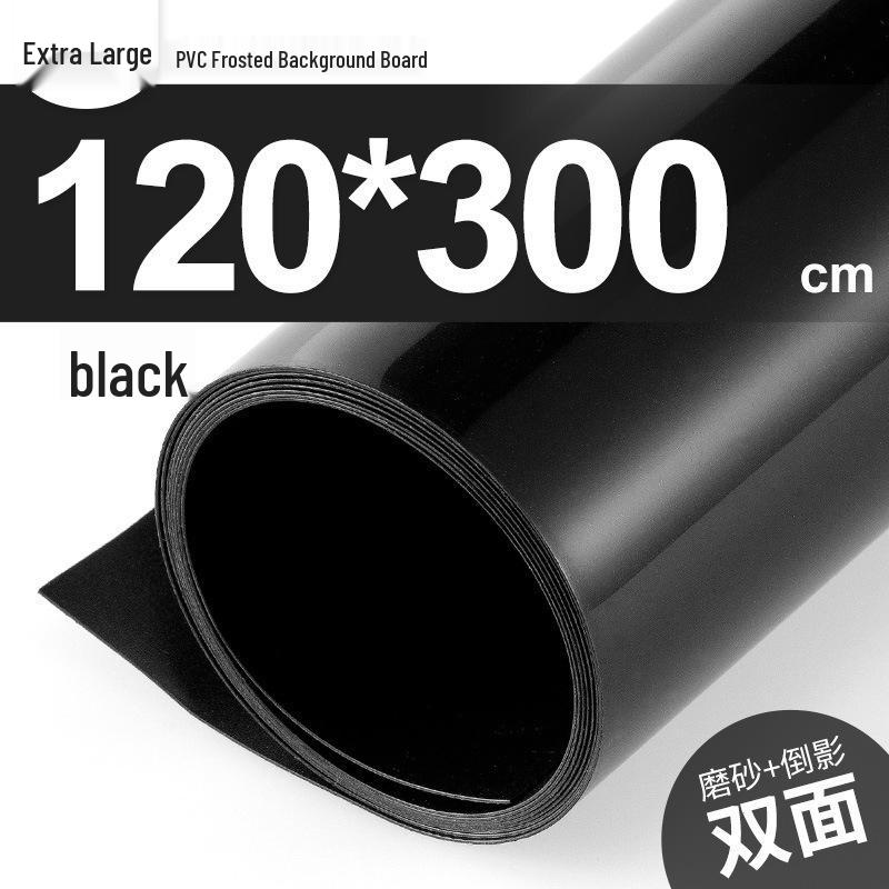 White Frosted PVC Photography Background Board - Waterproof Gray Reflective Cloth