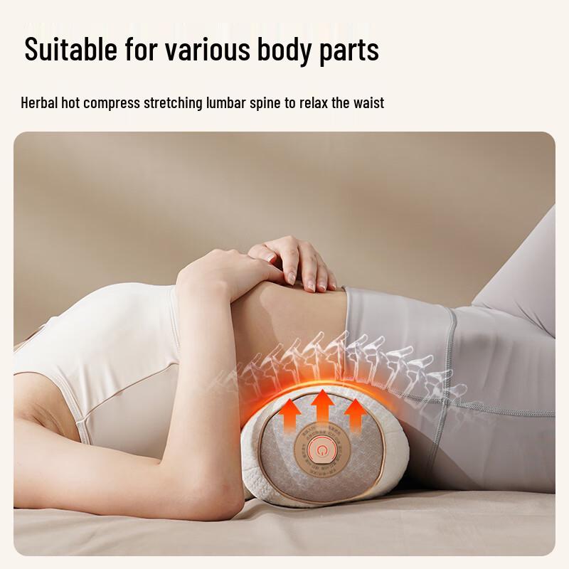 Herbal Heated Cervical Traction Sleep Pillow CN Plug (adapter Included)