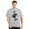 Astronaut Spaceship Lunar Surface Print T-shirt Fashion Summer Men's Clothing Oversized Tshirt Hip Hop Tshirt Casual O-neck Tops