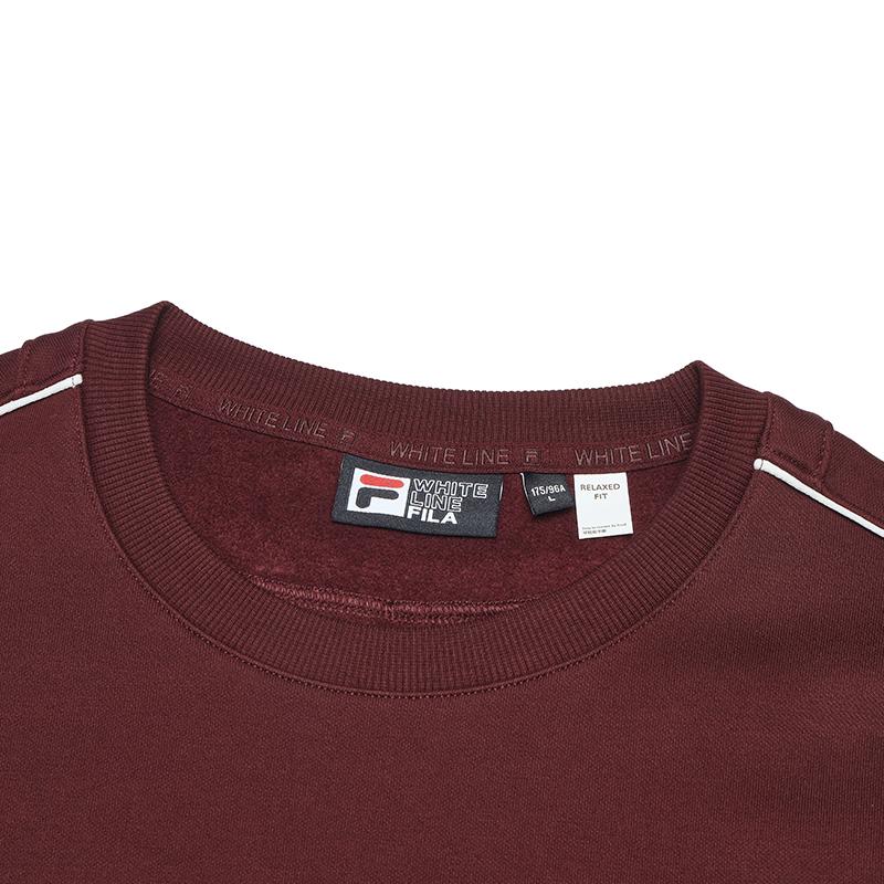 New FILA ORIGINALE Sweatshirt Men's Tree Port Burgundy F11M449211FWI