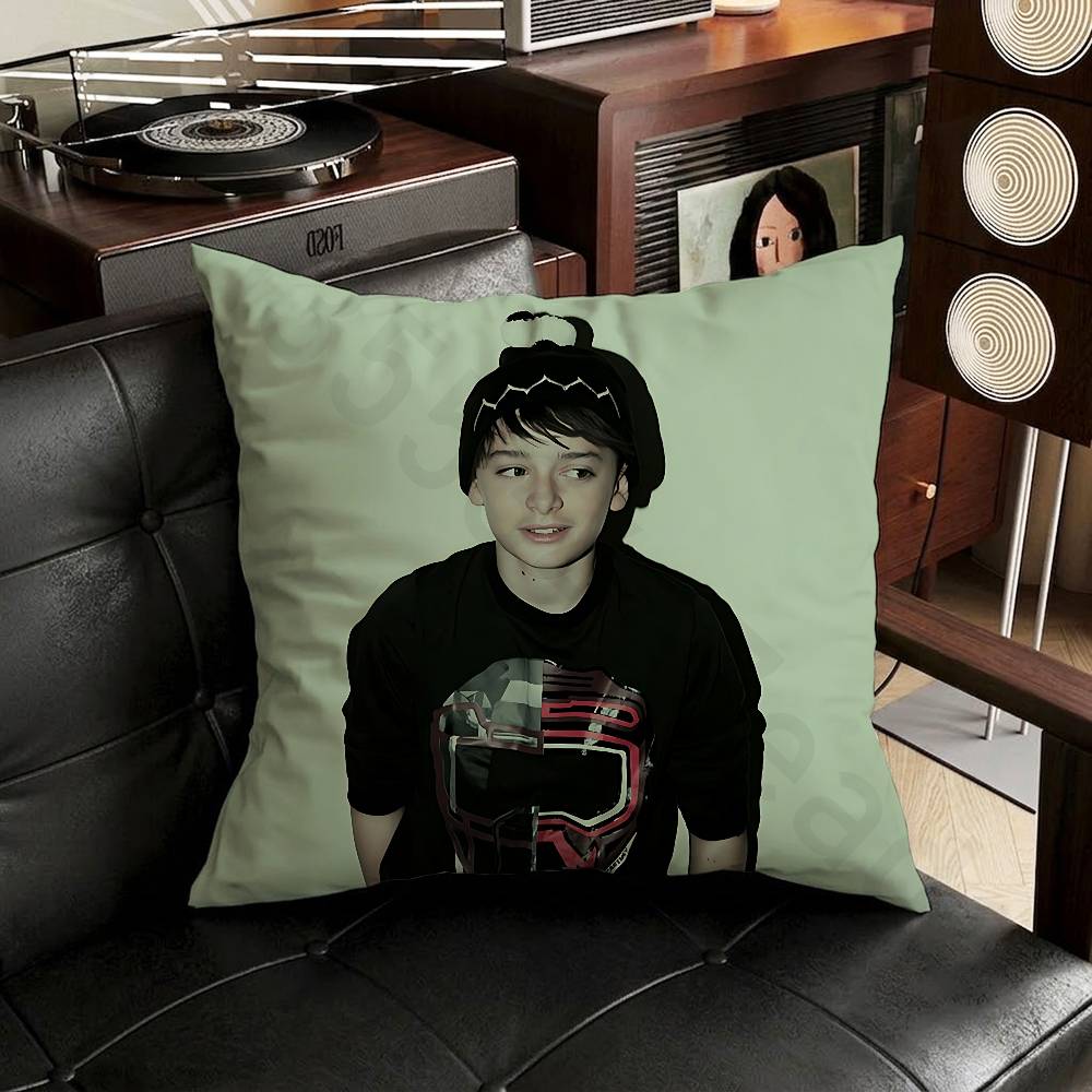 NNoah Will SSchnapp Pillow Case Antidustmite Pillowcase Invisible zipper silky short plush Sofa cushion cover