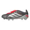 adidas Predator Elite Tkanina FT FG Wygodne Dopasowanie Niskie Dziecięce Buty Piłkarskie Dziecięce Buty Piłkarskie Żelaznoszary JR3311