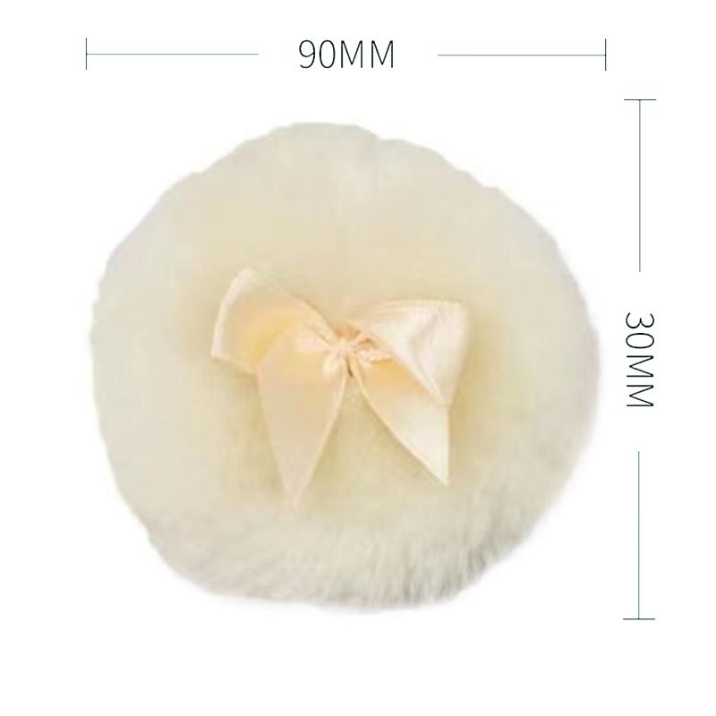 Large Fluffy Powder Sponge Puff Ultra Soft Washable Reusable Velour Face Body Powder Puff Loose Powder Puffs Wet Dry Makeup Tool