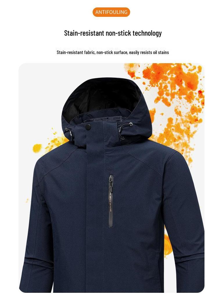 Unisex Windproof Waterproof Softshell Mountaineering Jacket