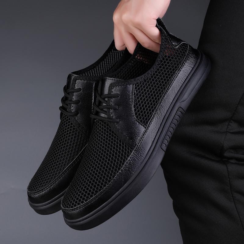 Fashion Summer New Men's Mesh Sandals  Leisure Beach Holiday Comfort Casual Shoes Lightweight Outdoor Walking on the beach  sandal